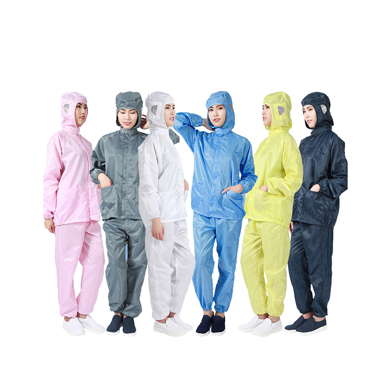 ژاکت ESD با کلاه ESD و شلوار