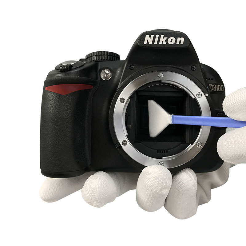 تمیز کردن سنسور دوربین سواب